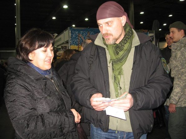 Tatiana con Bogdan Masliak