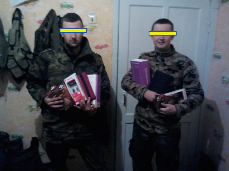 Brigada con las tablets