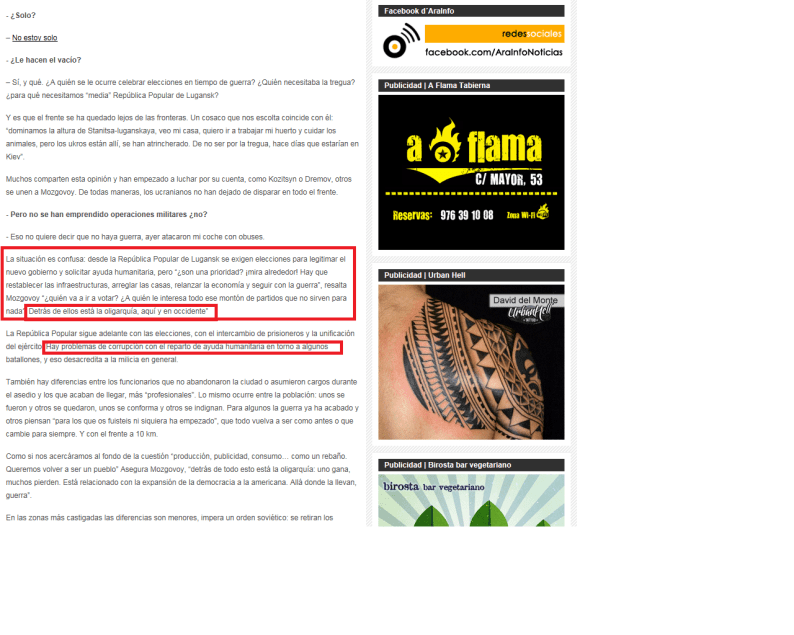 oligarquía y corrupción