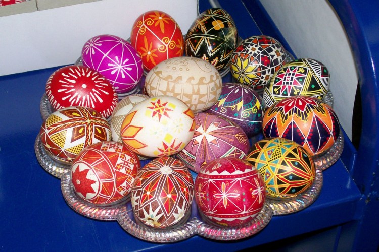 Huevos de pascua ucranianos