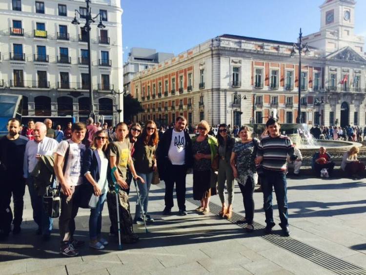 La Plaza de Sol, Madrid