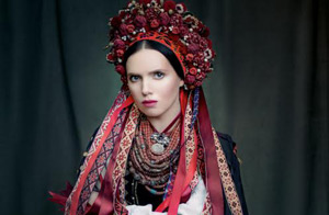 Traje nacional de Poltava, Ucrania