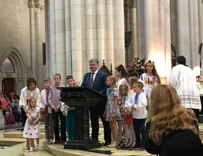 Poroshenko Presidente de Ucrania en España