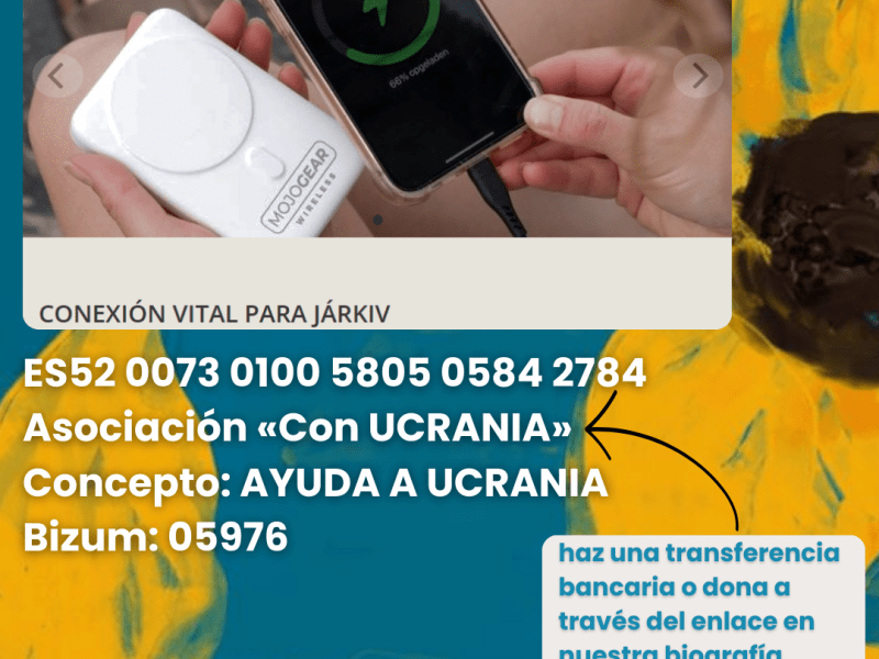 Asegura que los civiles ucranianos puedan afrontar el invierno con&nbsp;dignidad.