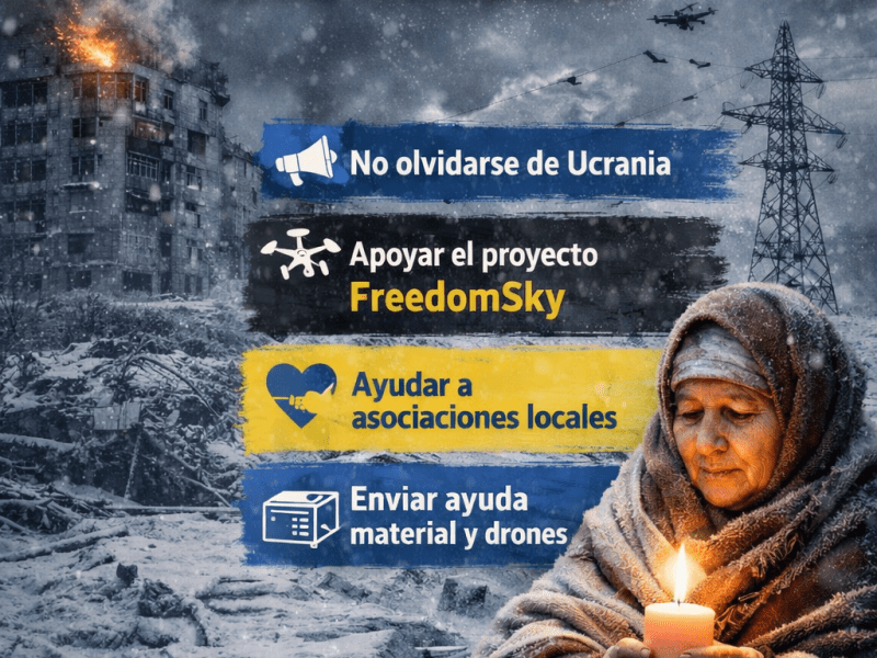 Cómo ayudar a Ucrania este invierno: recomendaciones concretas y&nbsp;urgentes